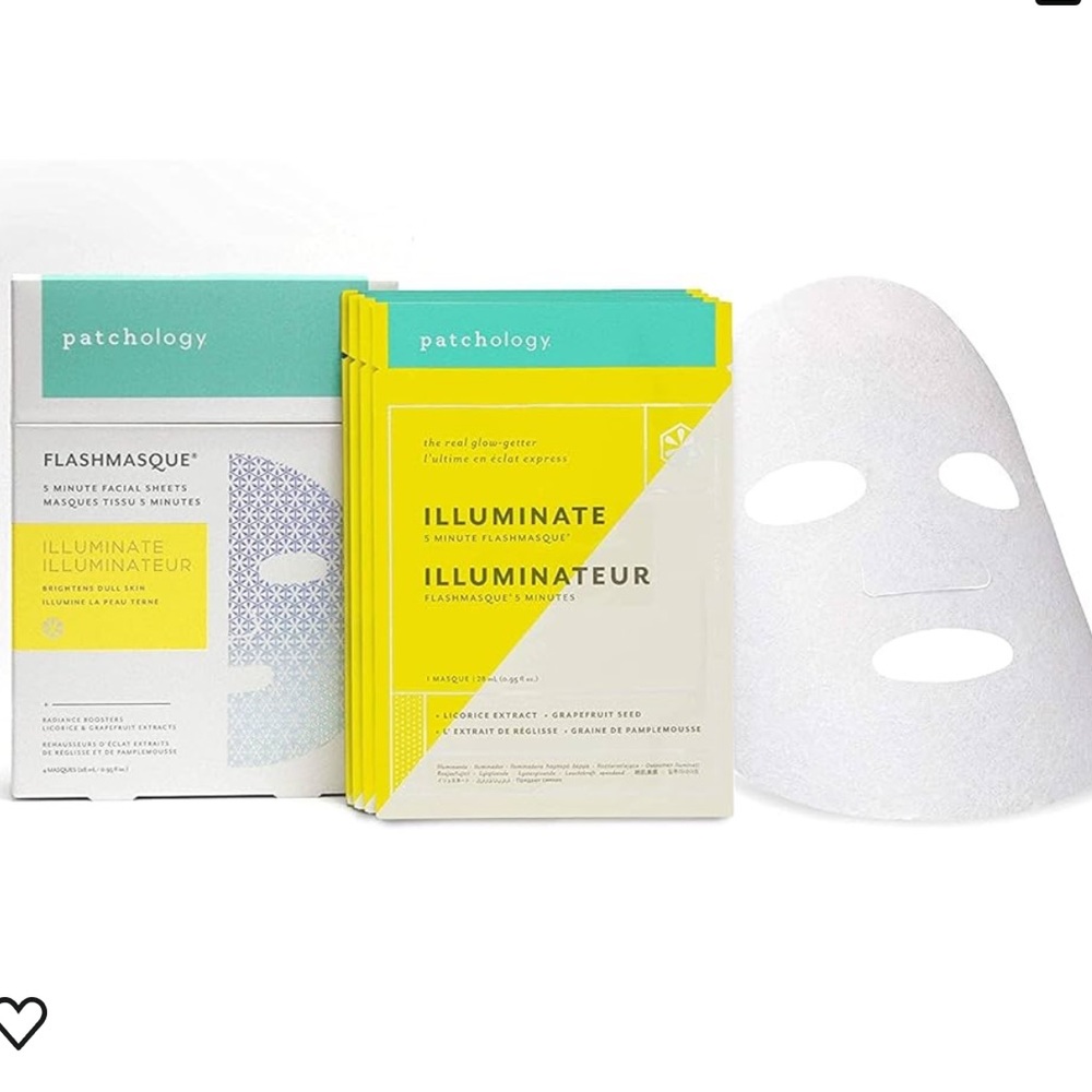 Patchology Flashmasque 5 Minute Sheet Mask – Illuminate 4ct NIB